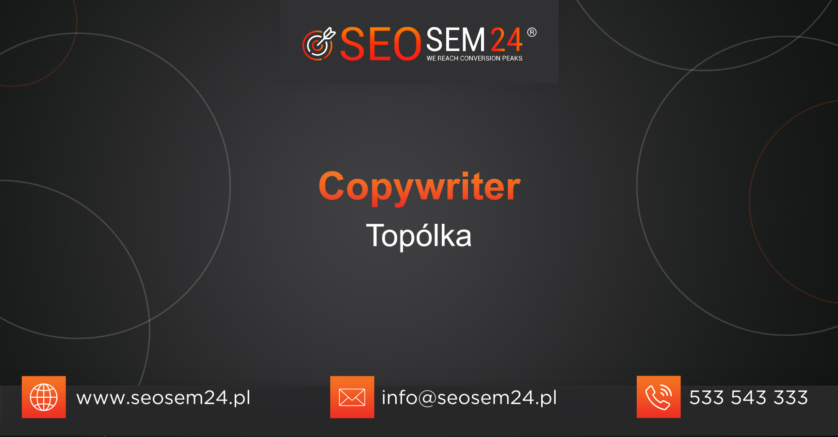 Copywriter Topólka