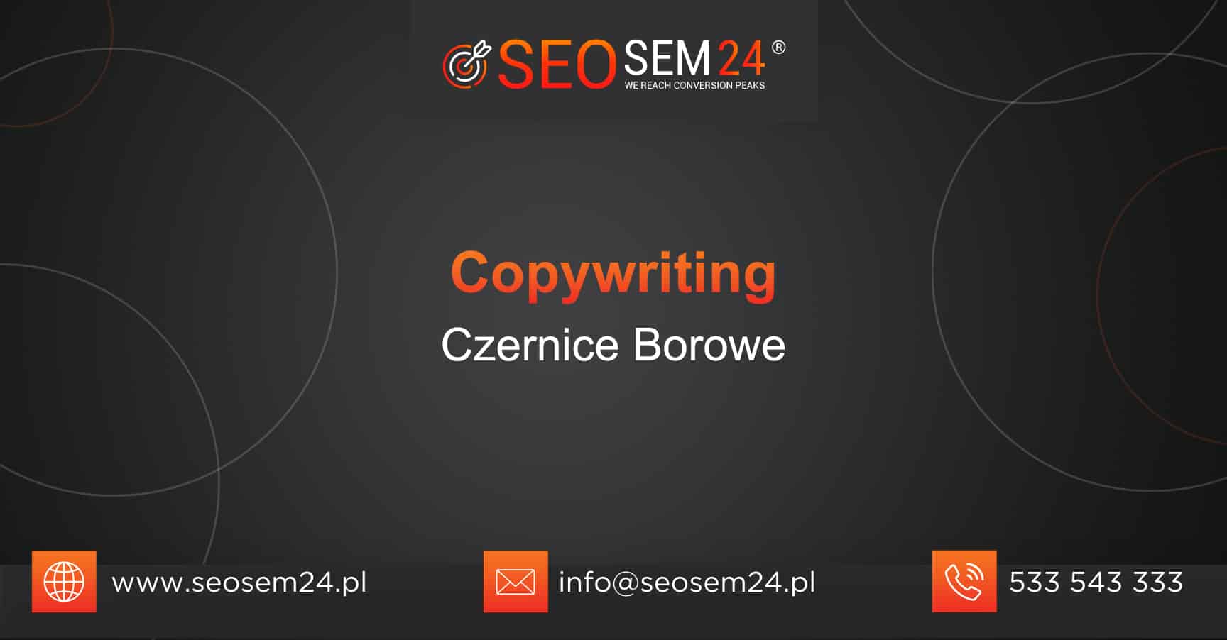 Copywriting Czernice Borowe