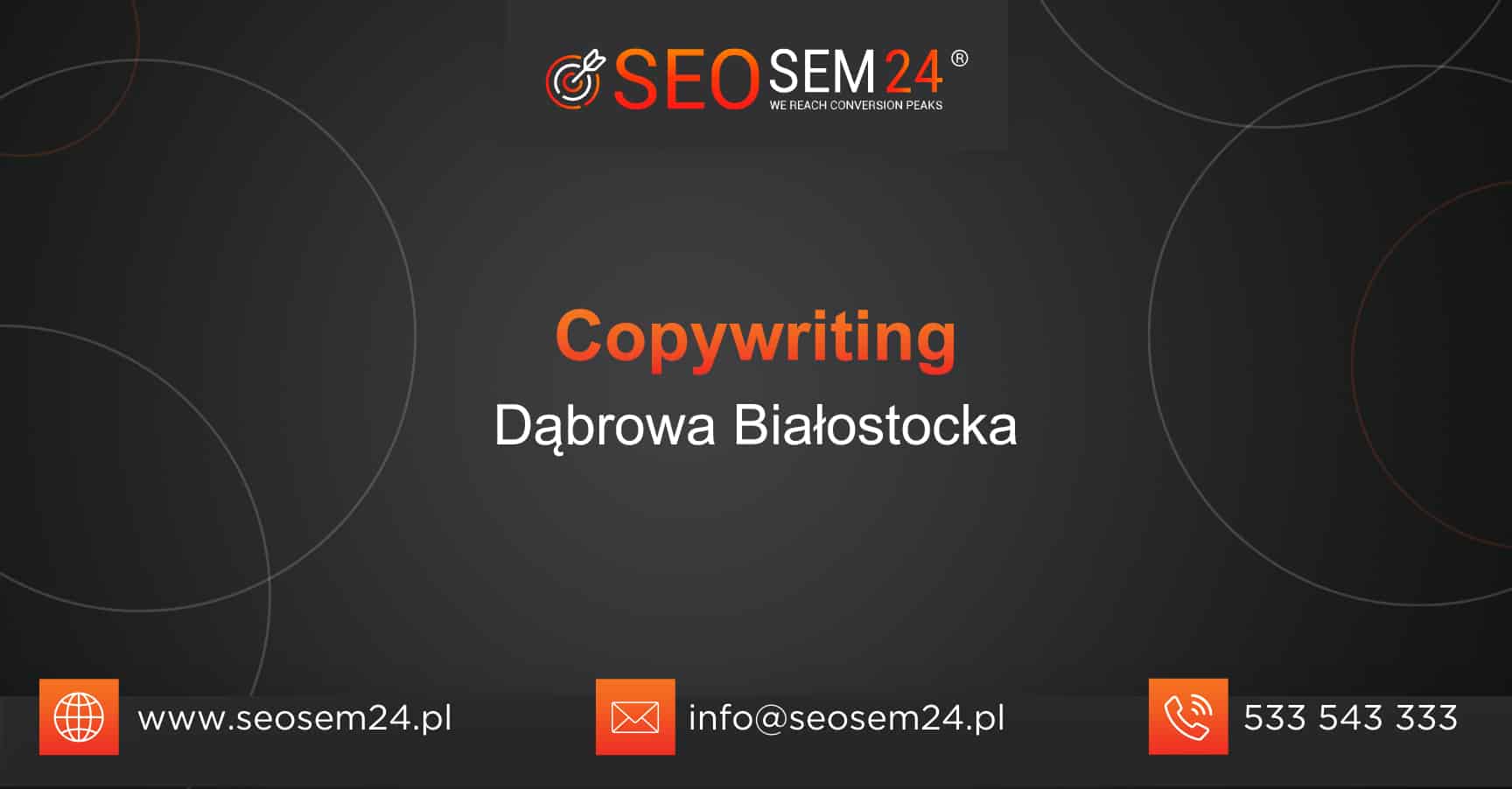 Copywriting Dąbrowa Białostocka