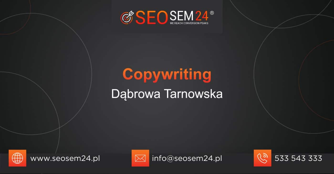 Copywriting Dąbrowa Tarnowska