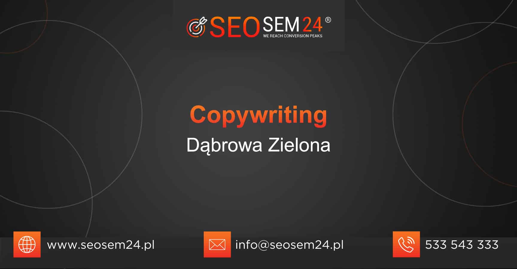 Copywriting Dąbrowa Zielona