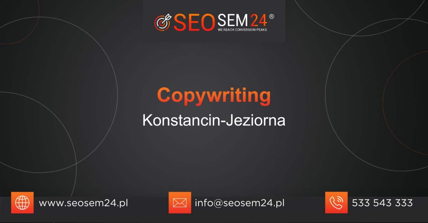 Copywriting Konstancin-Jeziorna