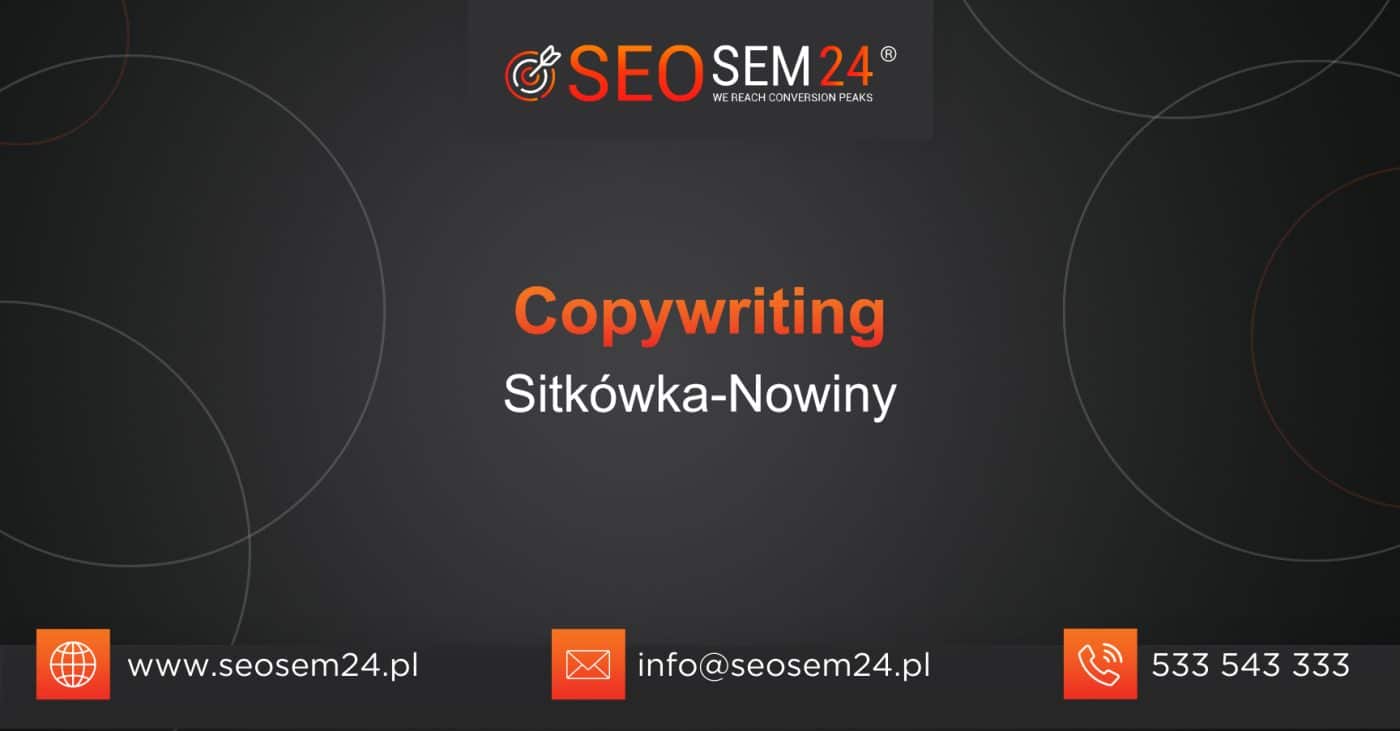 Copywriting Sitkówka-Nowiny