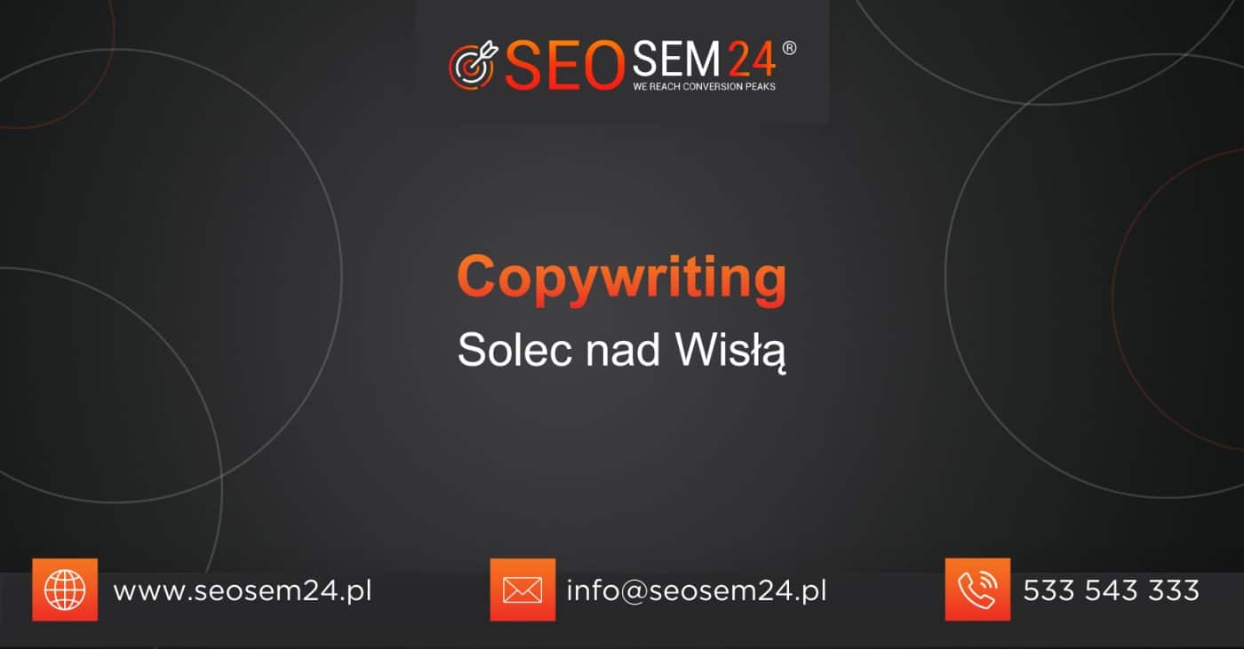 Copywriting Solec nad Wisłą