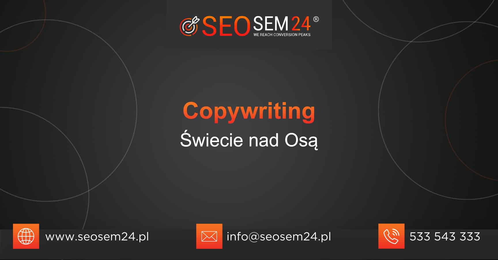 Copywriting Świecie nad Osą