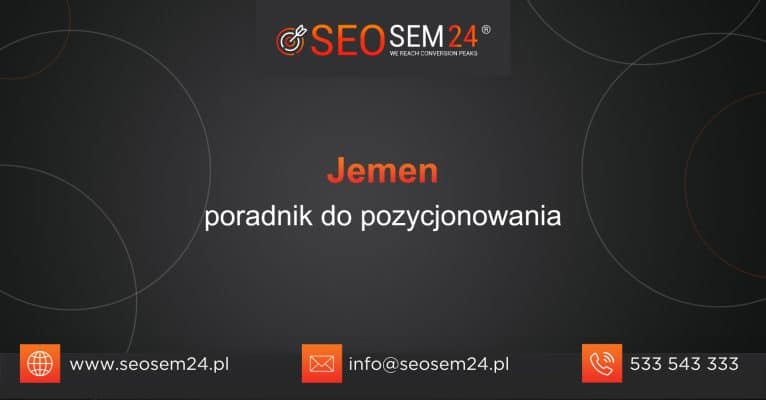 Jemen poradnik do pozycjonowania