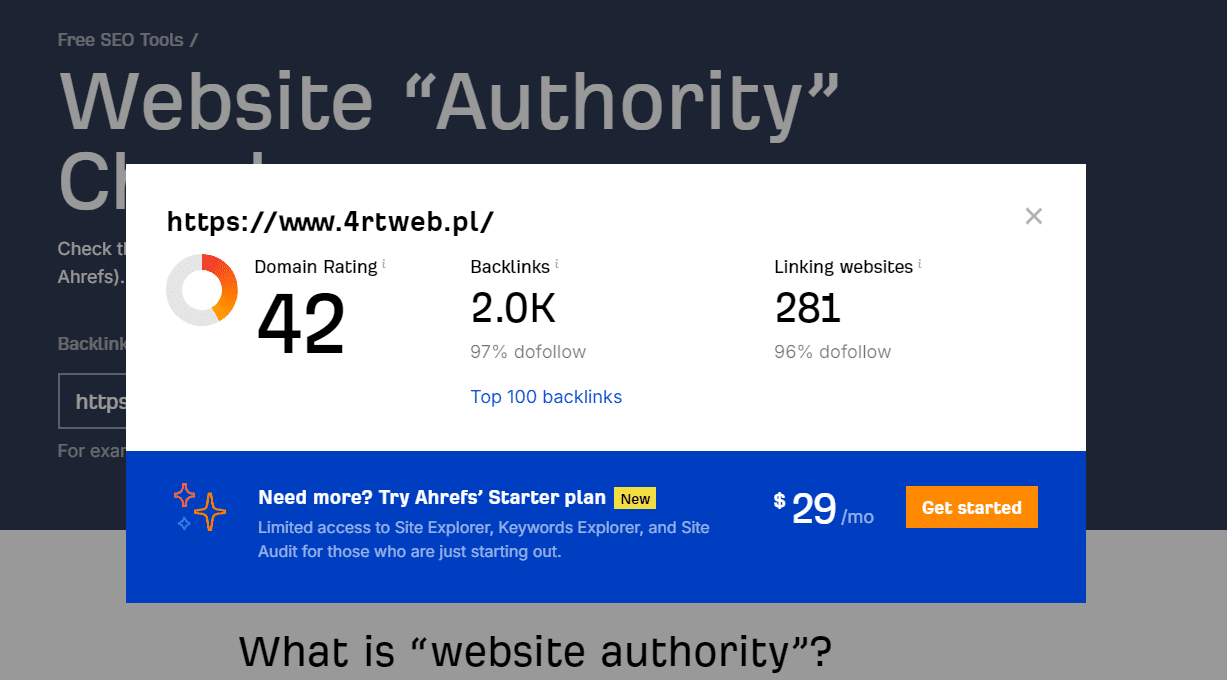 Ranking agencji SEO - Najlepsza agencja SEO - 4rt DA