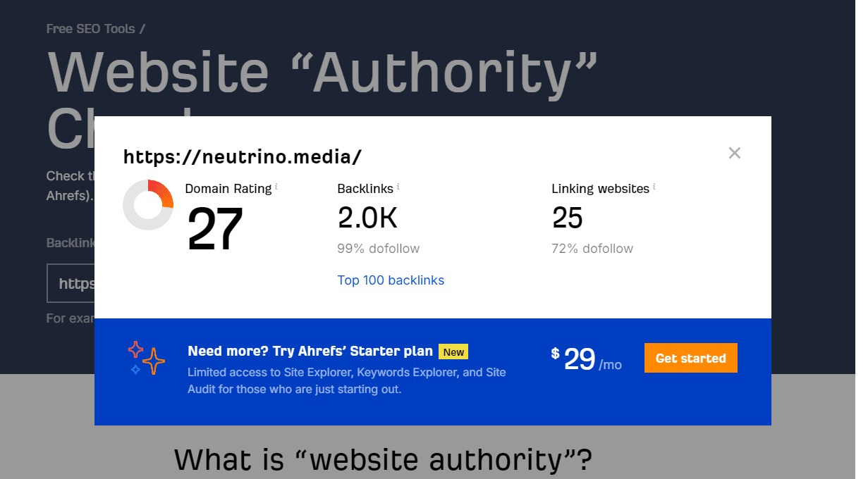 Ranking agencji SEO - Najlepsza agencja SEO - Neutrino DA