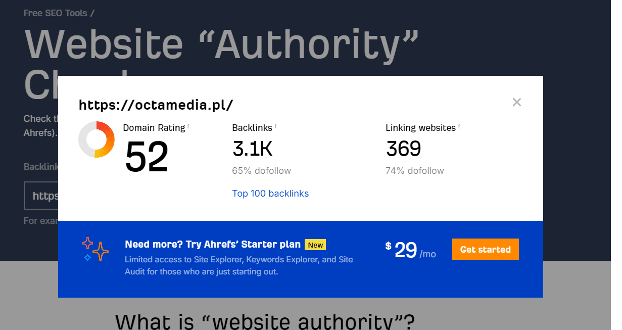 Ranking agencji SEO - Najlepsza agencja SEO - Octamedia DA