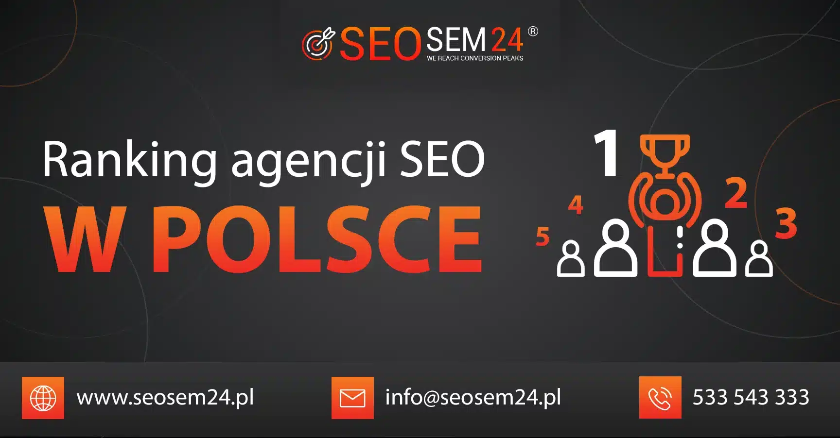 Ranking agencji SEO - Najlepsza agencja SEO - grafika