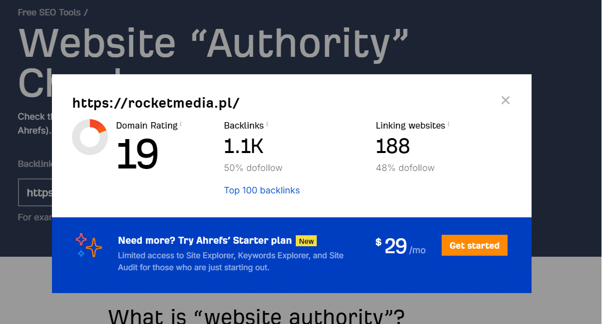 Ranking agencji SEO - Najlepsza agencja SEO - rocket DA