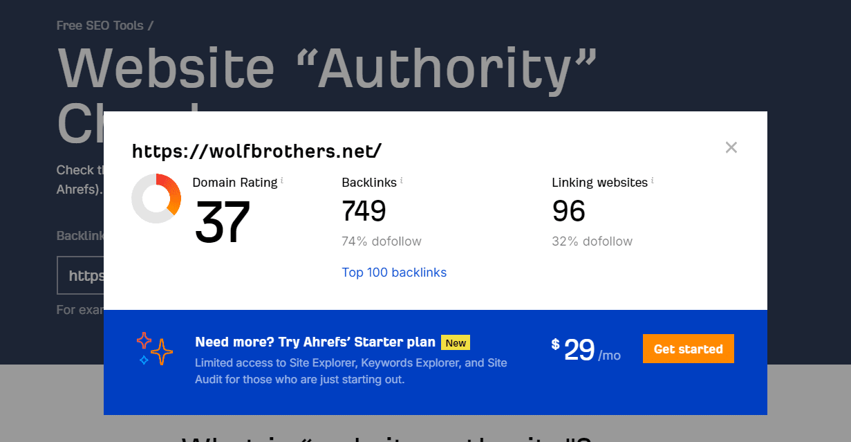 Ranking agencji SEO - Najlepsza agencja SEO - wolf DA