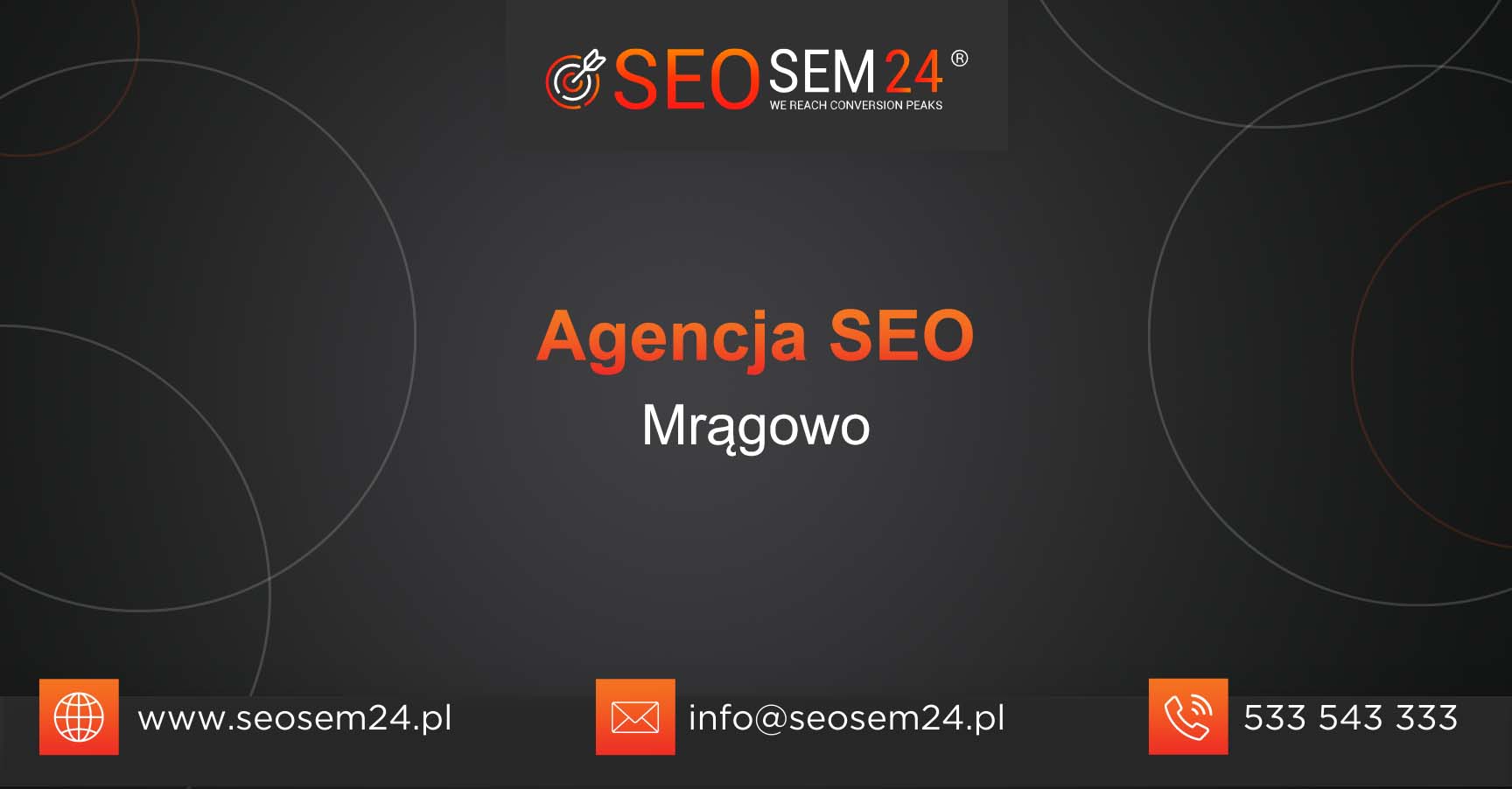 Agencja SEO Mrągowo