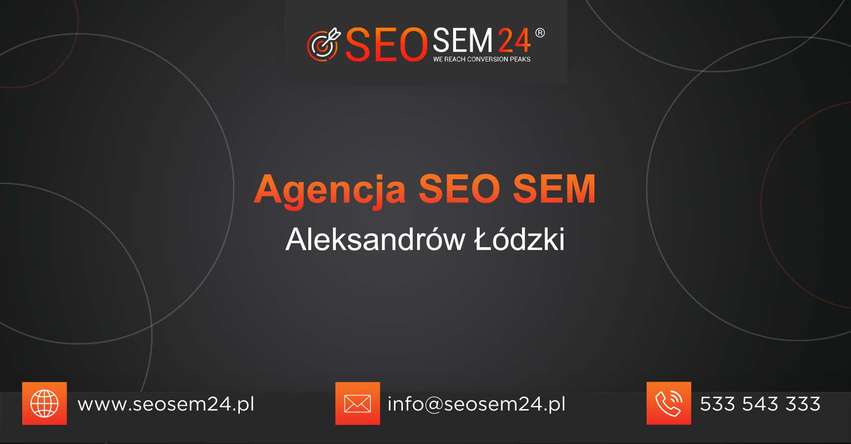 Agencja SEO SEM Aleksandrów Łódzki