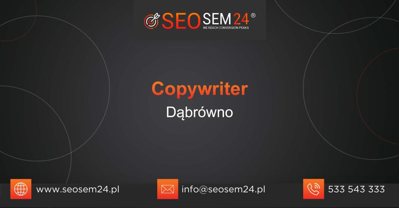 Copywriter Dąbrówno