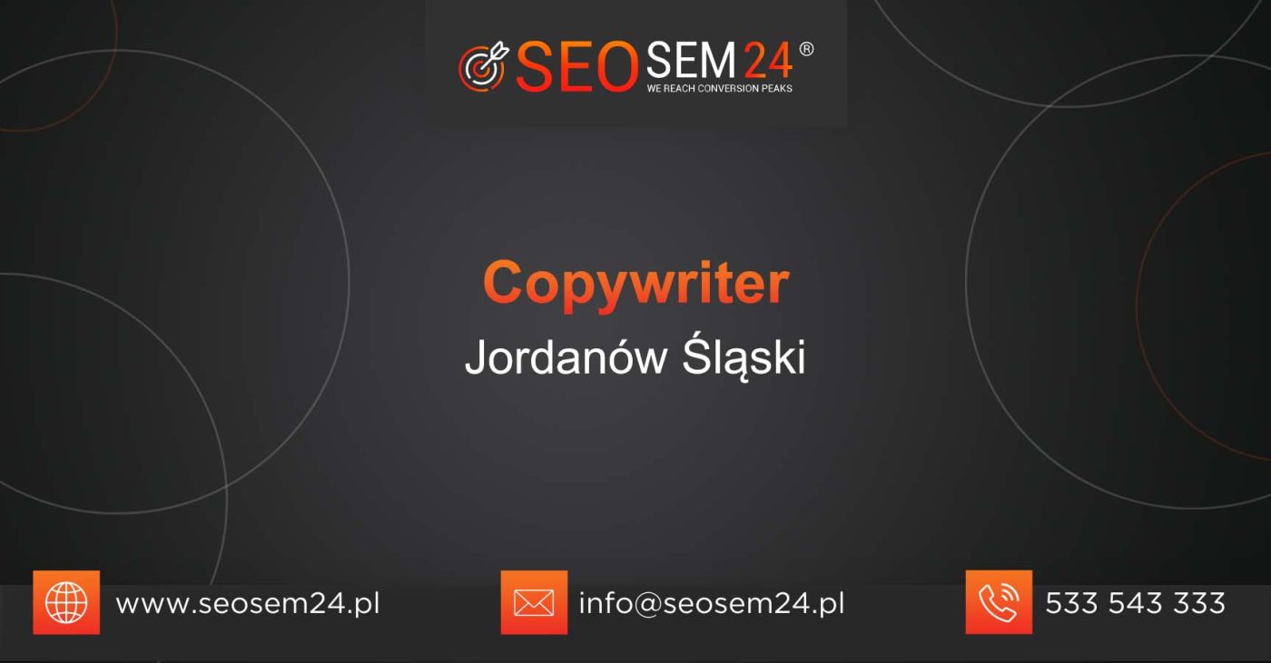 Copywriter Jordanów Śląski