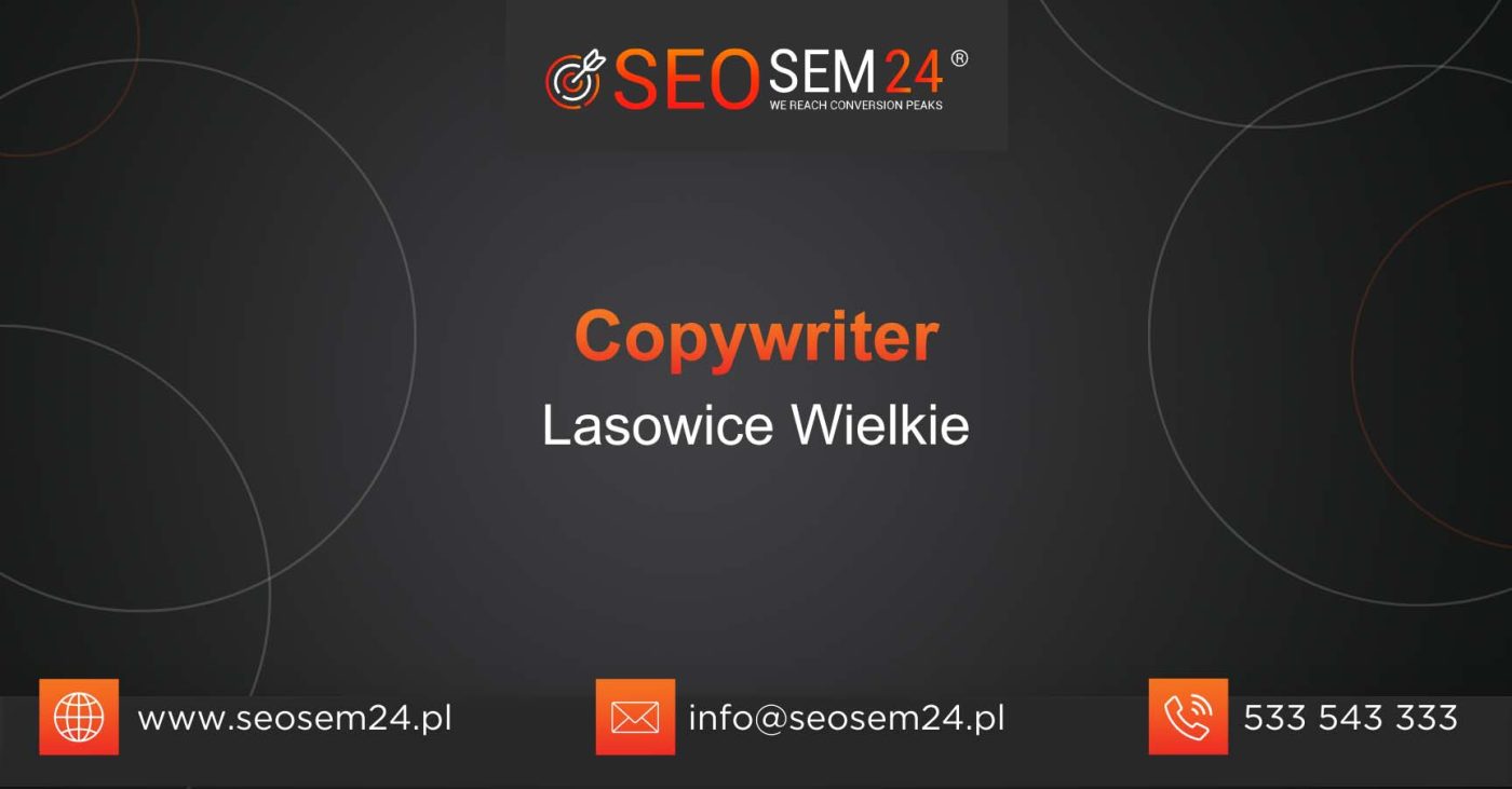 Copywriter Lasowice Wielkie