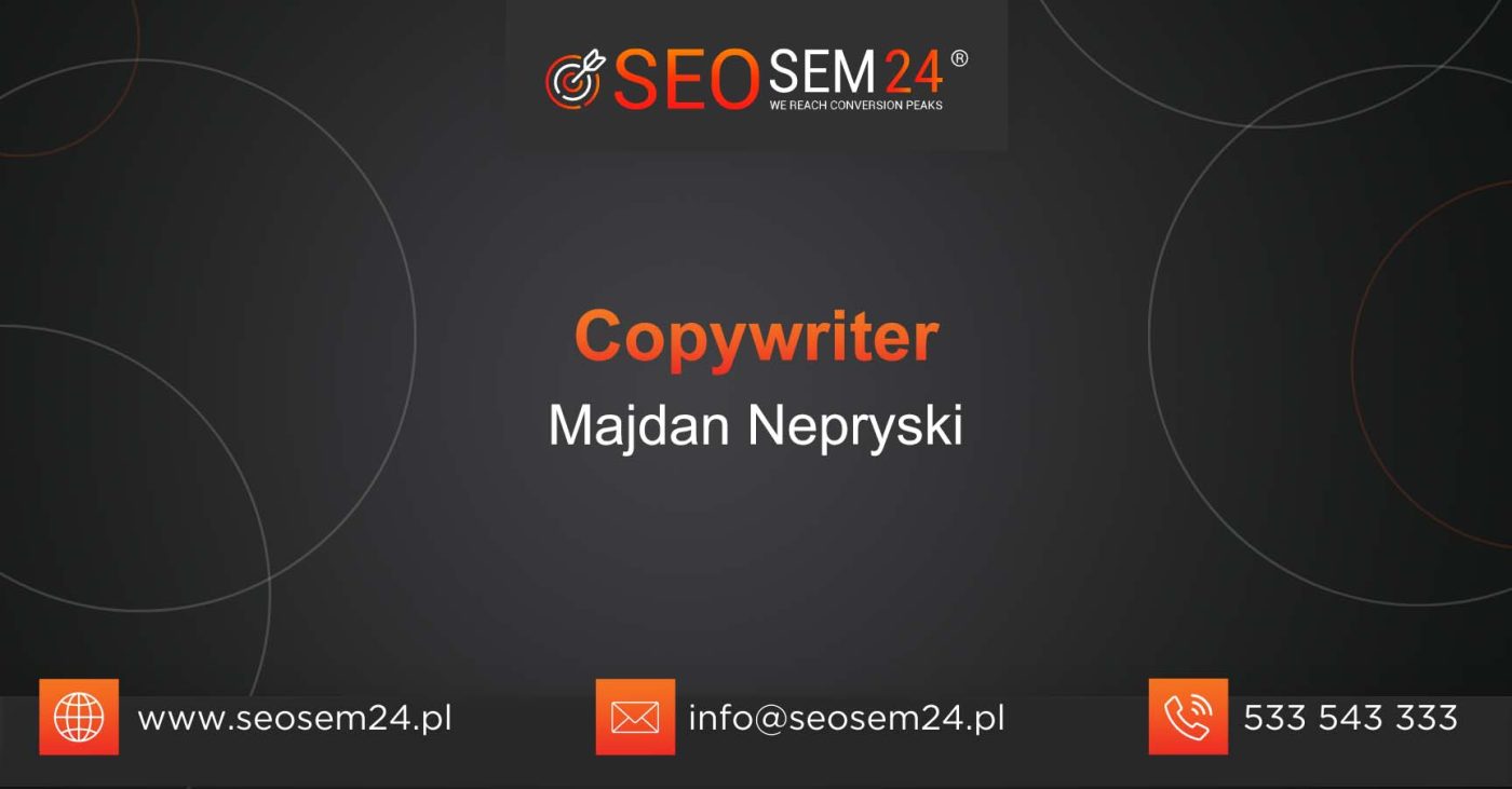 Copywriter Majdan Nepryski