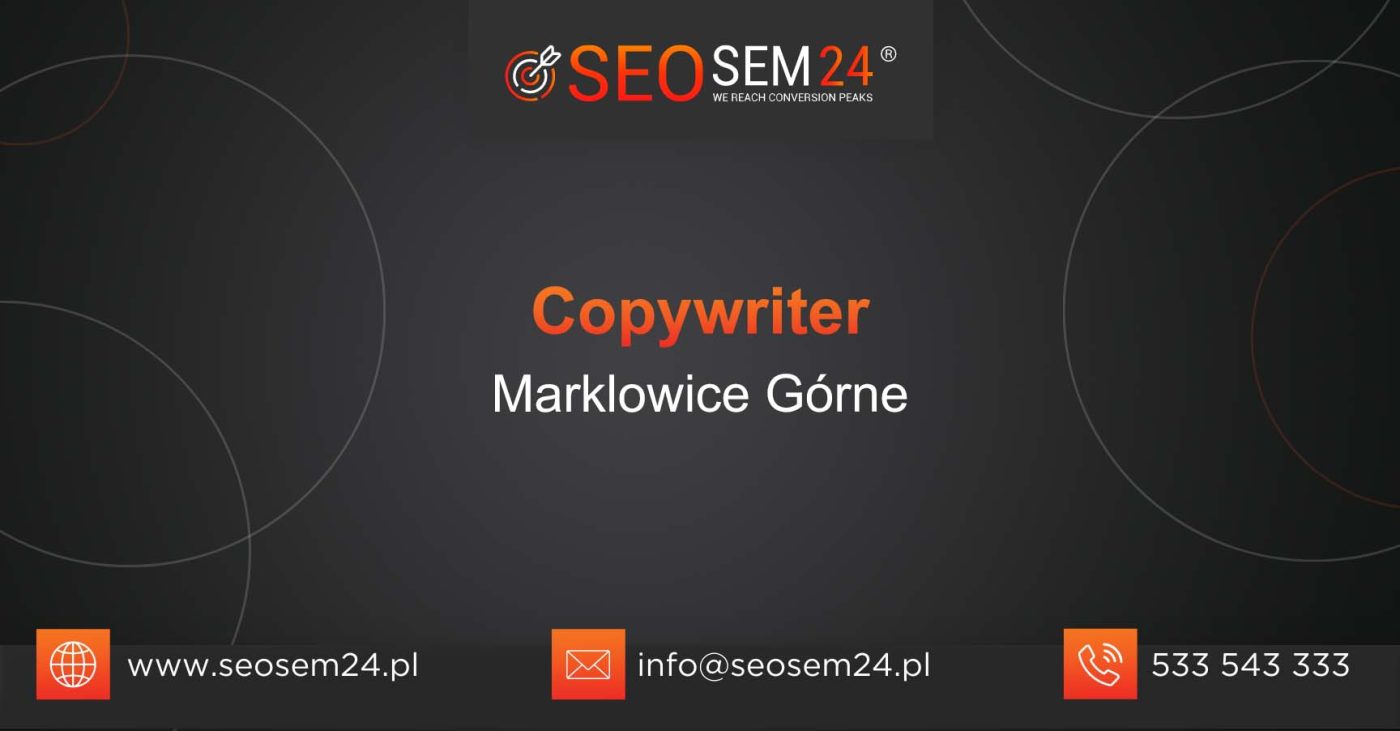 Copywriter Marklowice Górne