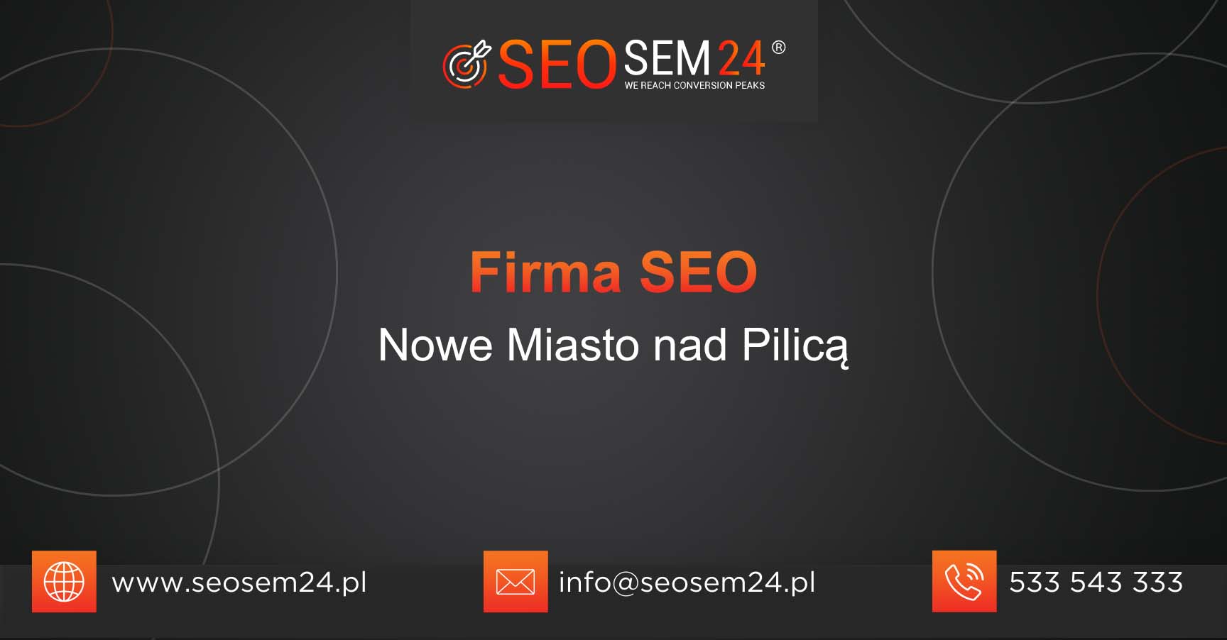 Firma SEO Nowe Miasto nad Pilicą