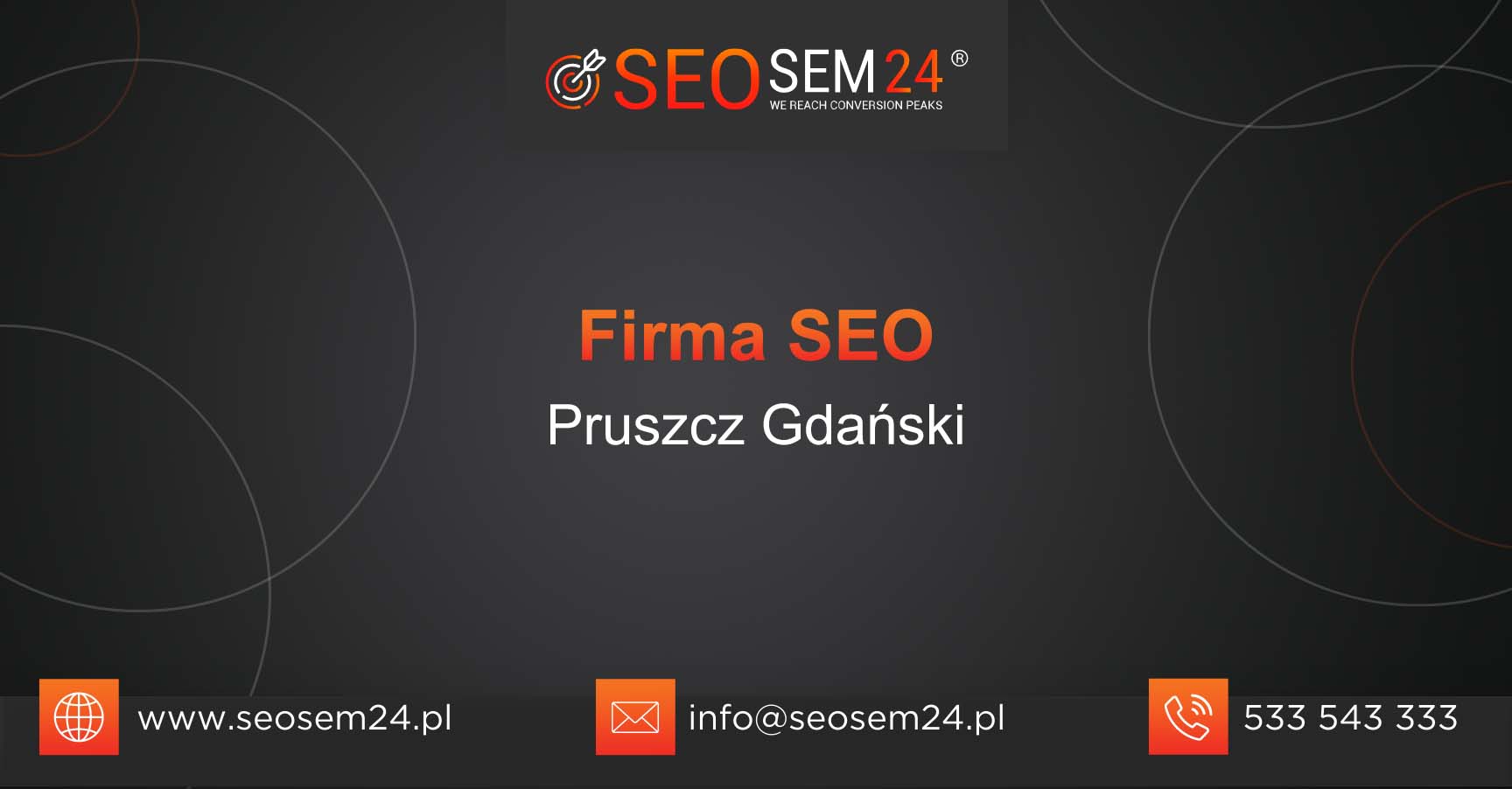 Firma SEO Pruszcz Gdański