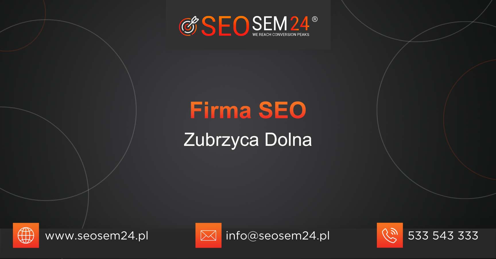 Firma SEO Zubrzyca Dolna