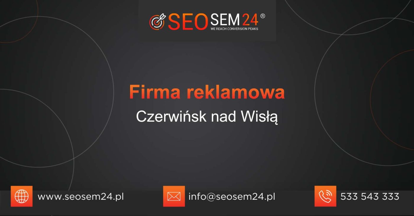 Firma reklamowa Czerwińsk nad Wisłą