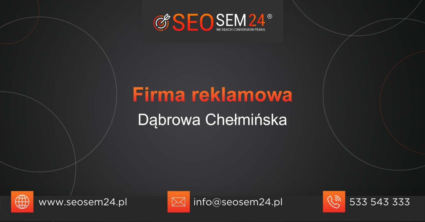 Firma reklamowa Dąbrowa Chełmińska