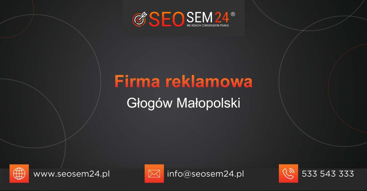 Firma reklamowa Głogów Małopolski