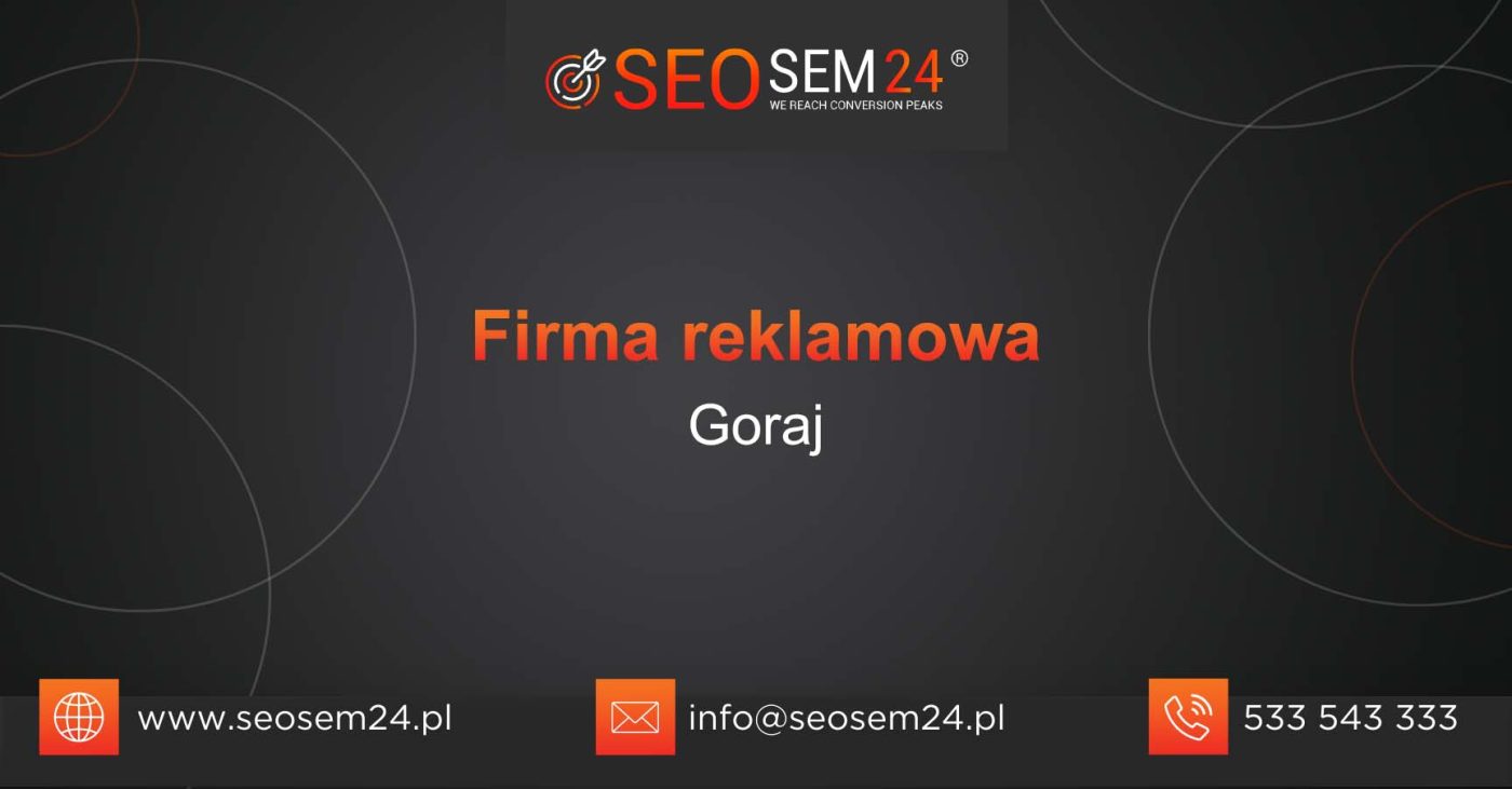 Firma reklamowa Goraj