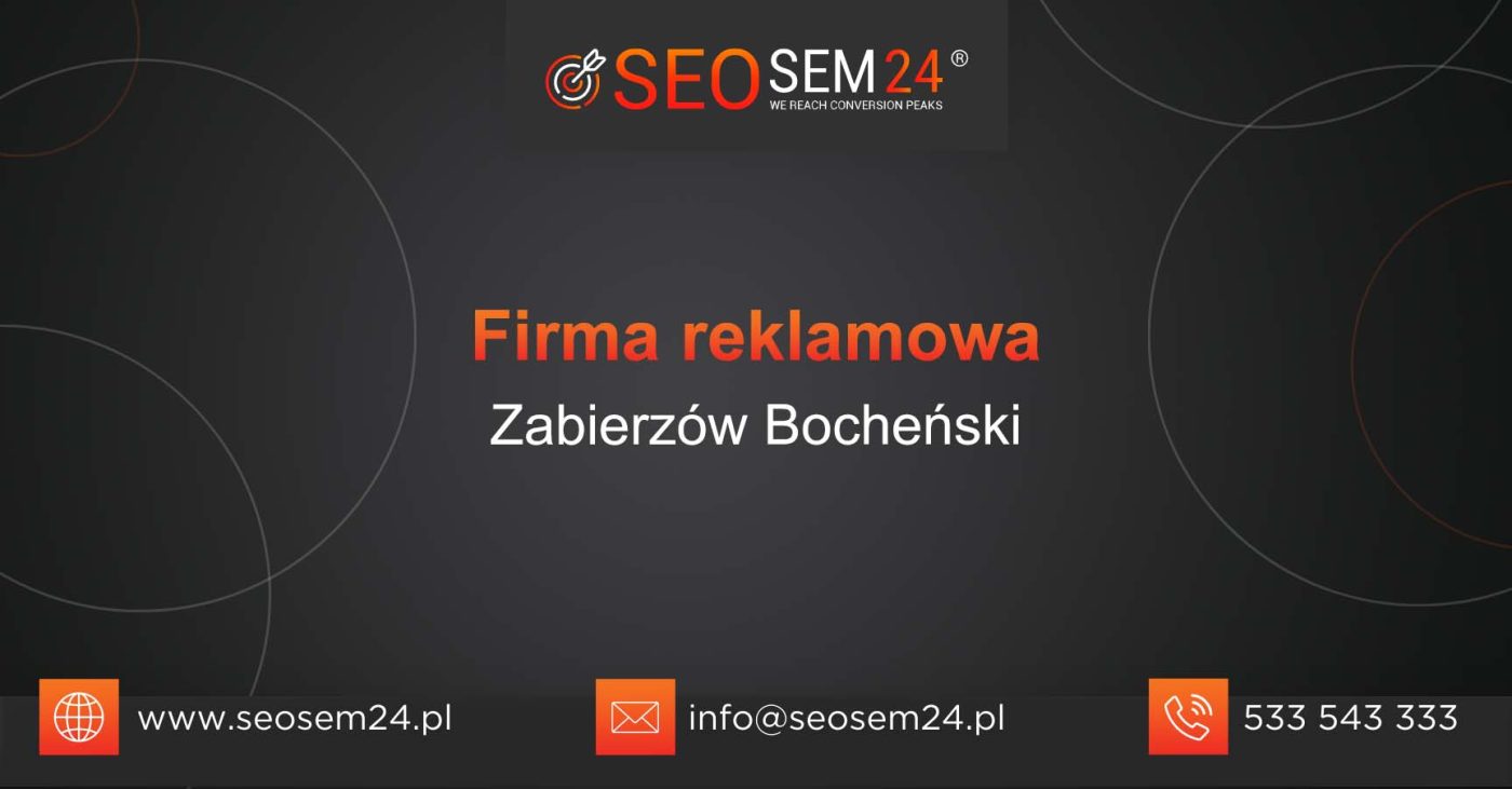 Firma reklamowa Zabierzów Bocheński