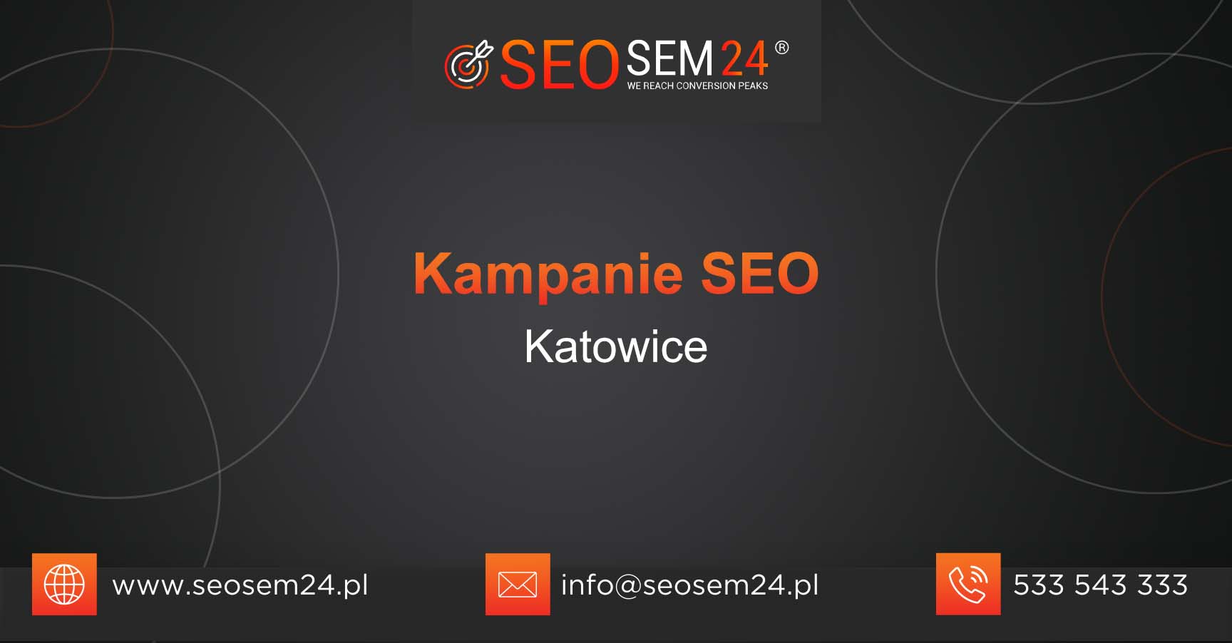 Kampanie SEO Katowice