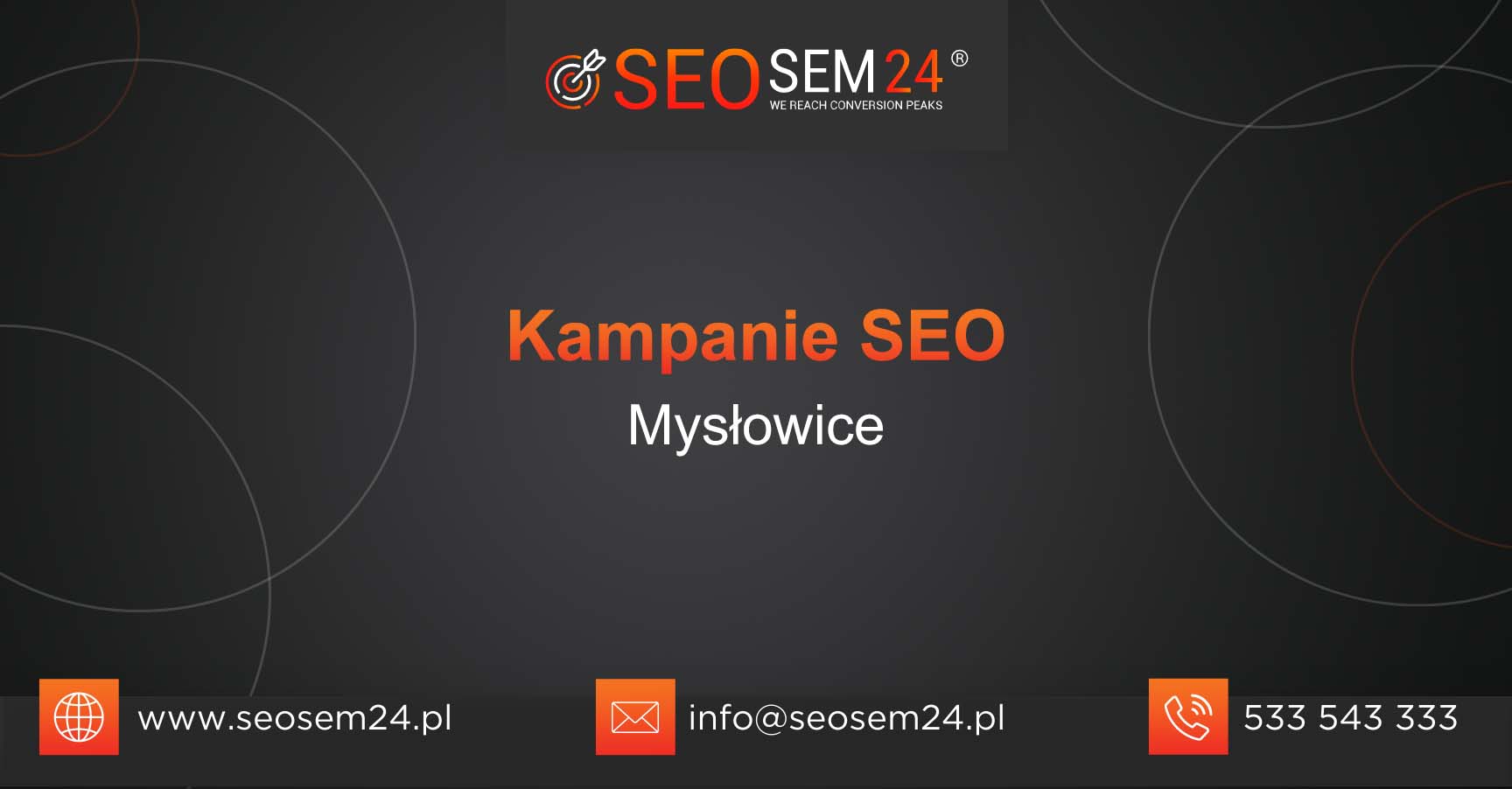 Kampanie SEO Mysłowice