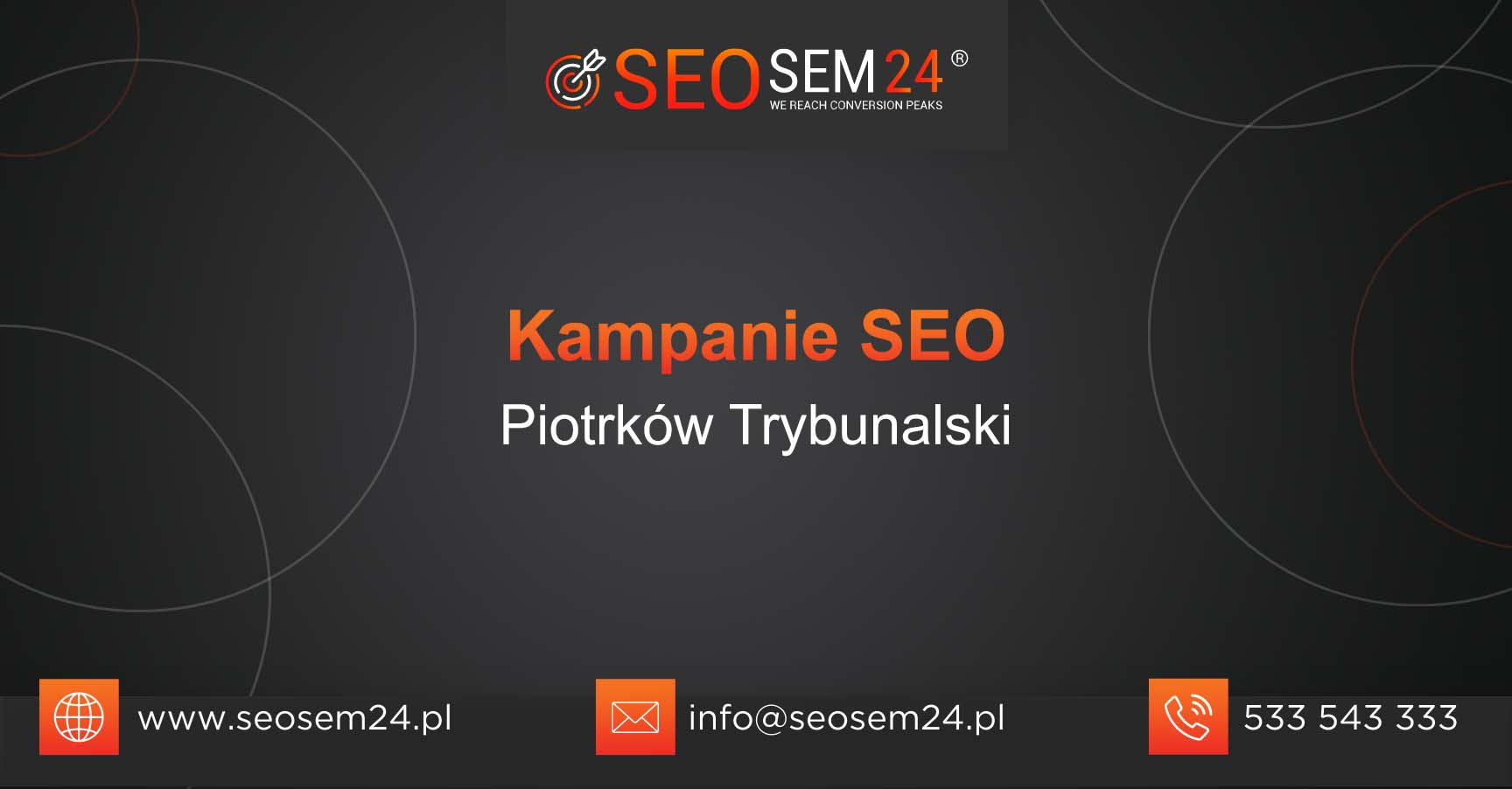 Kampanie SEO Piotrków Trybunalski
