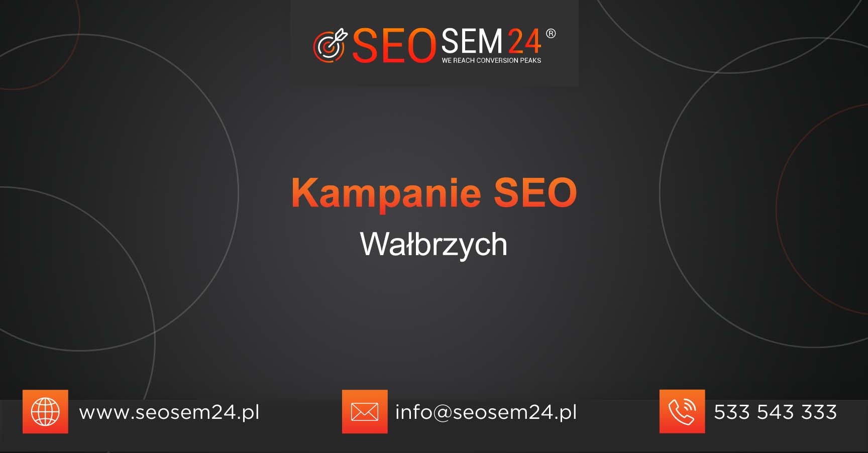 Kampanie SEO Wałbrzych