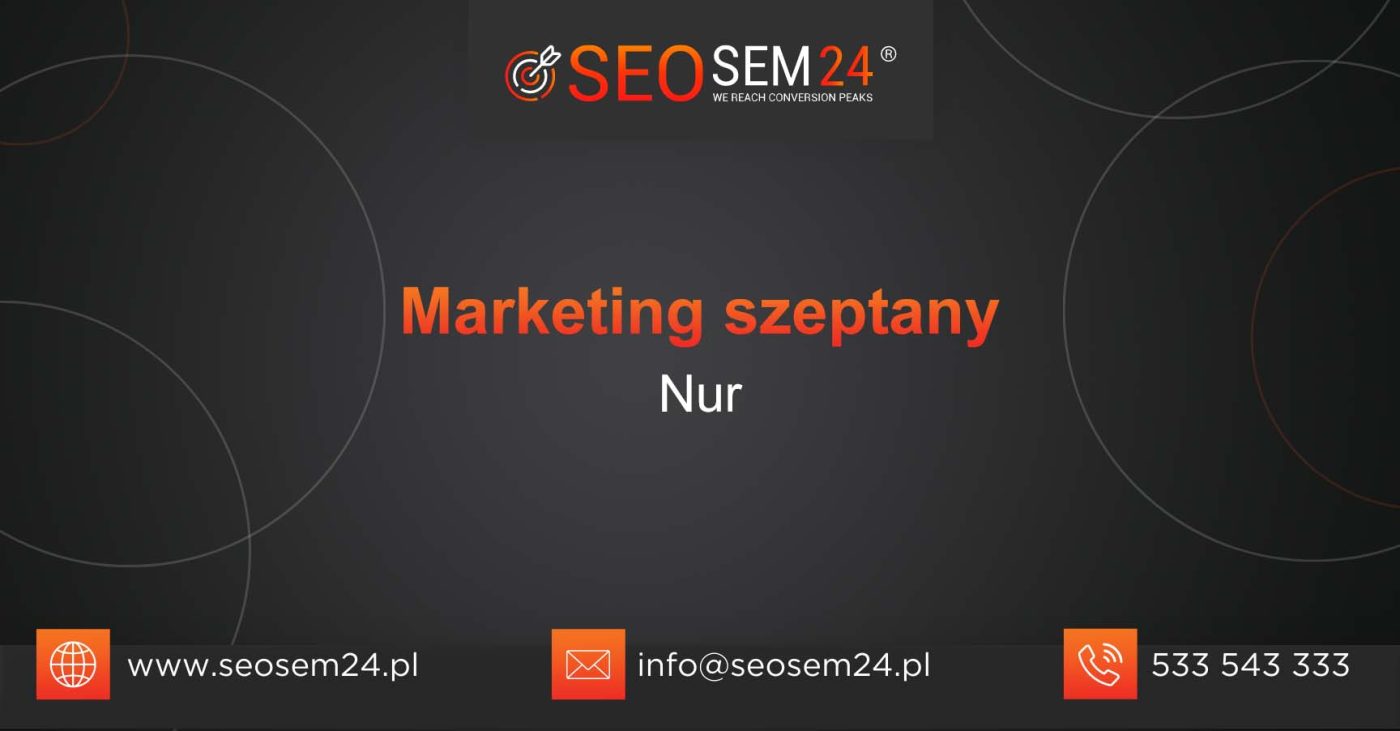 Marketing szeptany Nur