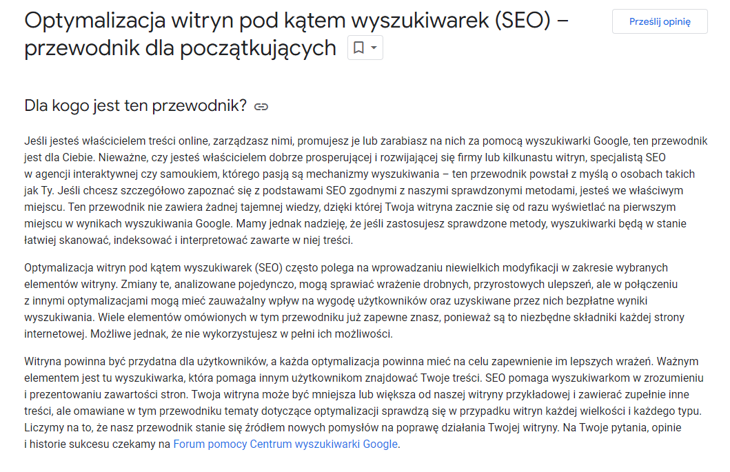 Optymalizacja stron w Aleksandrowie – developers.google.com/search/docs/fundamentals/seo-starter-guide?hl=pl