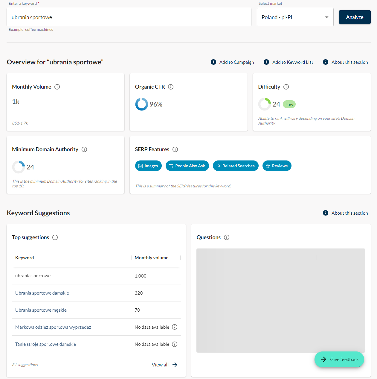 Pozycjonowanie stron w Częstochowie – app.moz.com