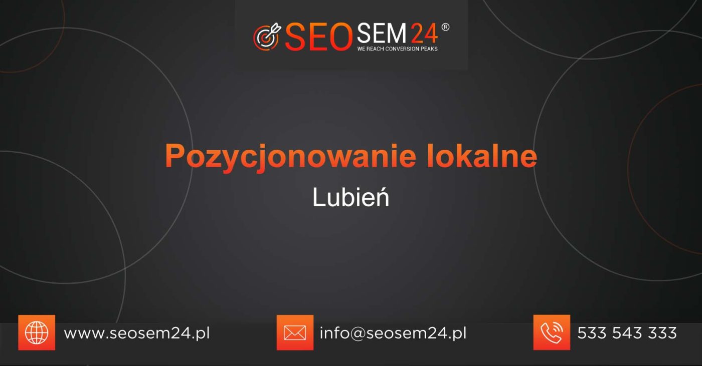 Pozycjonowanie lokalne Lubień