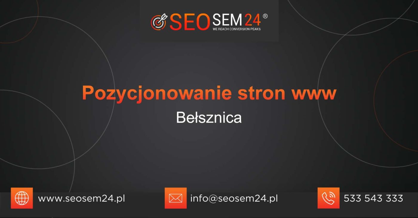 Pozycjonowanie stron www Bełsznica