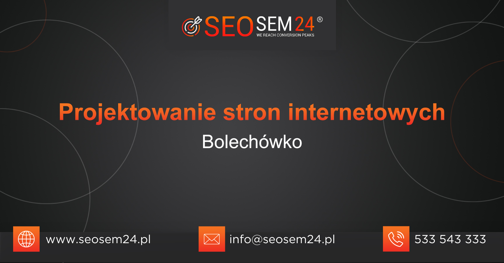 Projektowanie stron internetowych Bolechówko