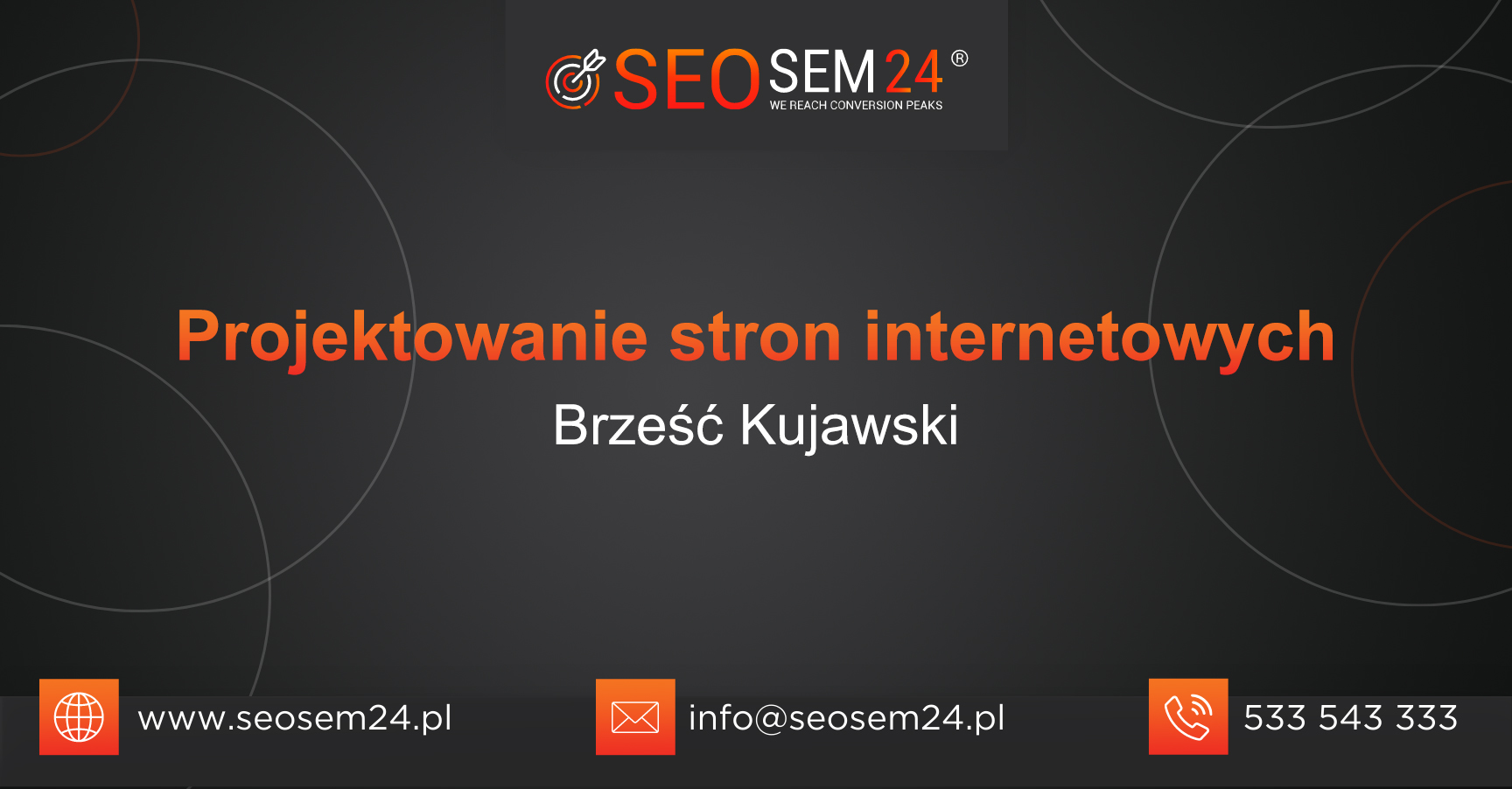 Projektowanie stron internetowych Brześć Kujawski