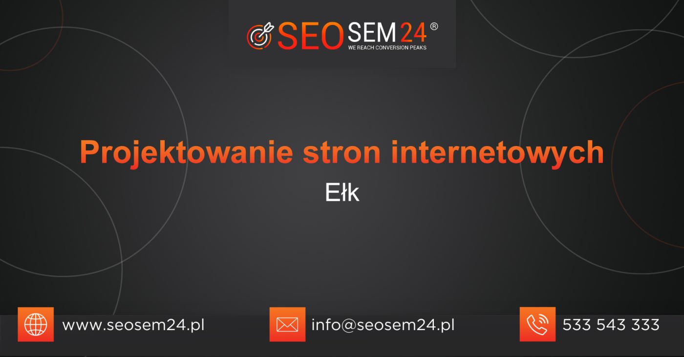 Projektowanie stron internetowych Ełk