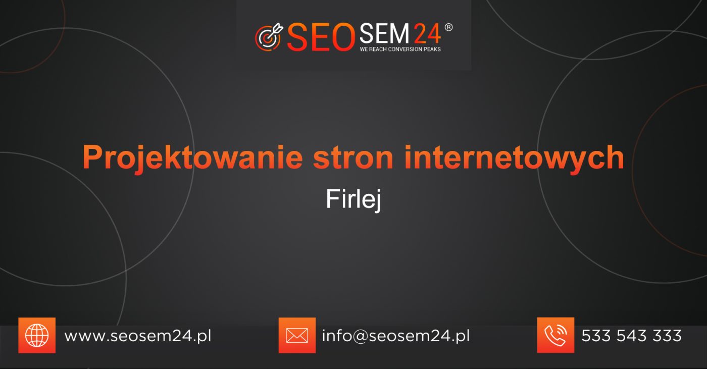 Projektowanie stron internetowych Firlej