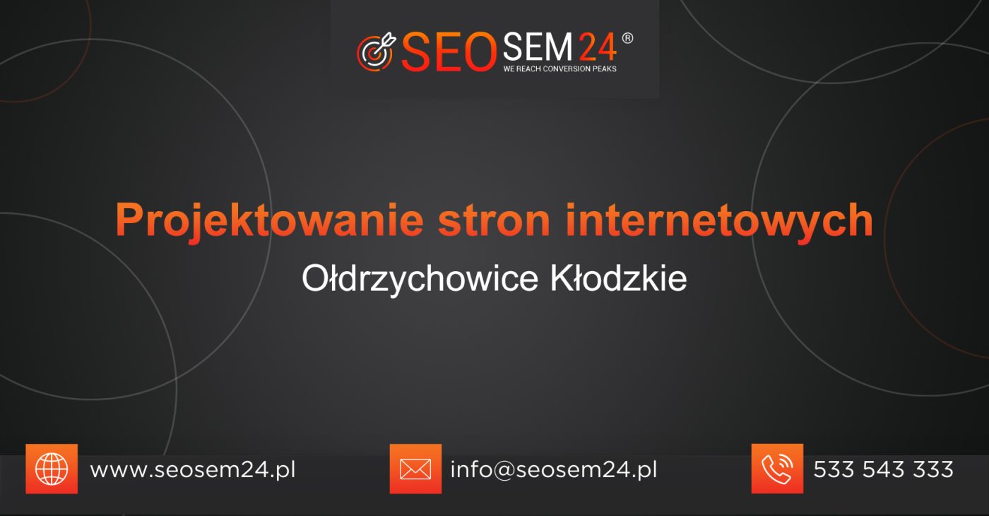 Projektowanie stron internetowych Ołdrzychowice Kłodzkie