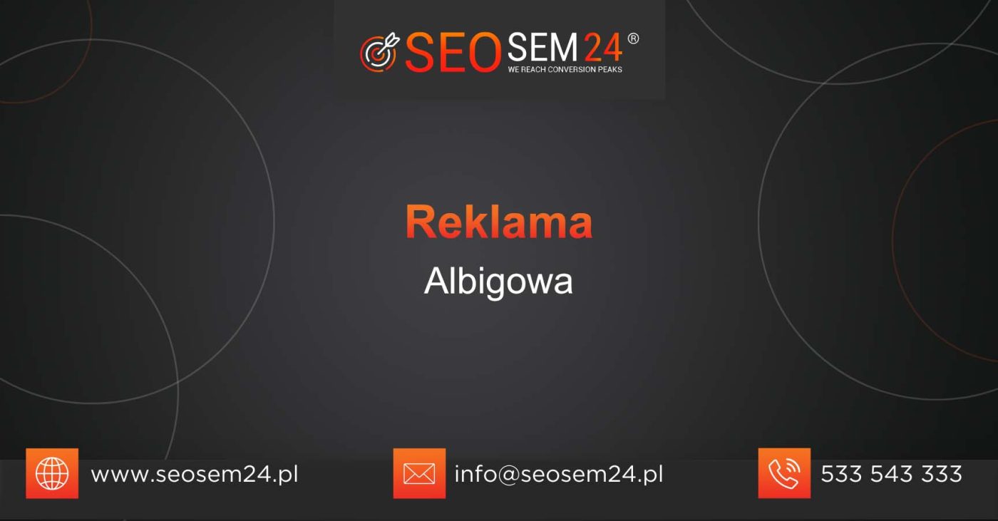 Reklama Albigowa