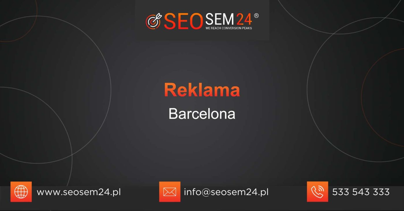 Reklama Barcelona