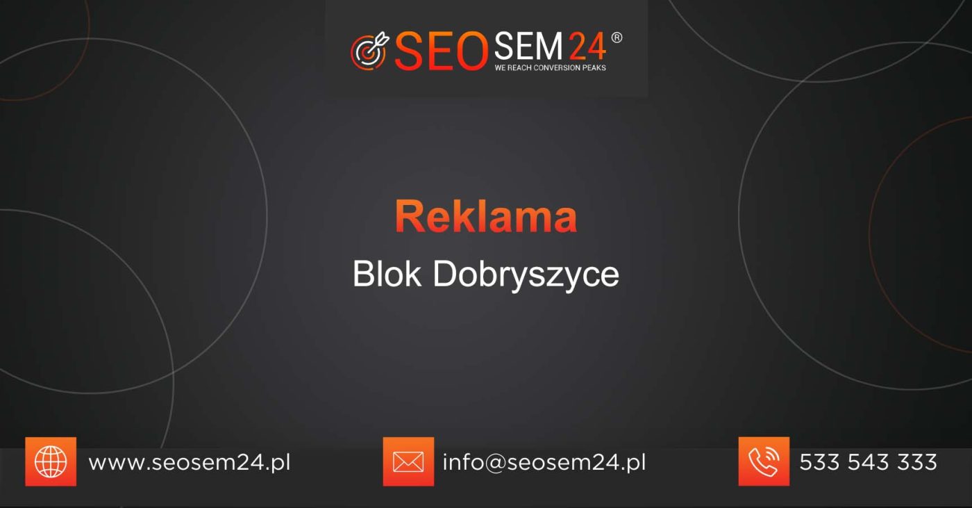 Reklama Blok Dobryszyce