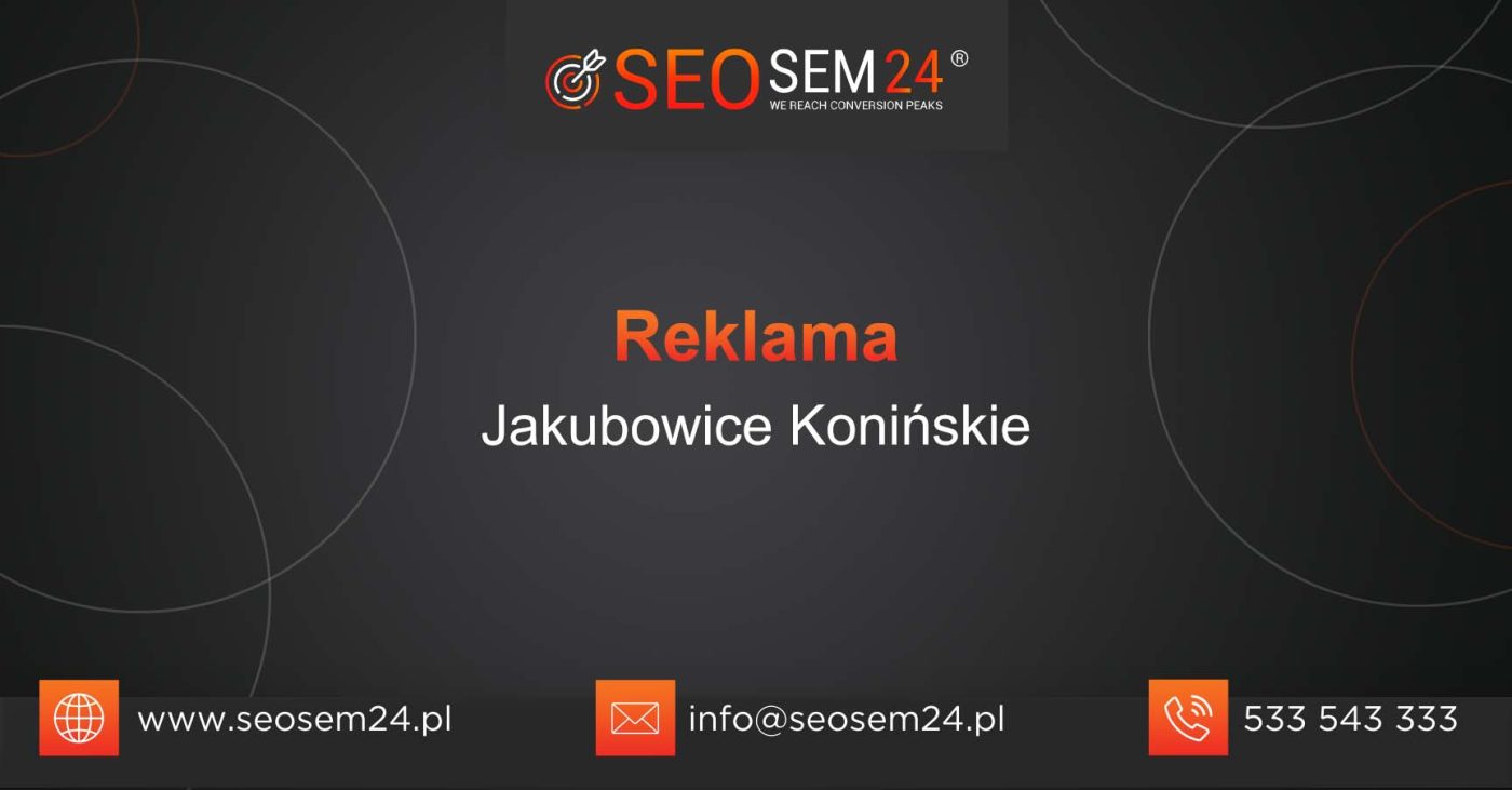 Reklama Jakubowice Konińskie