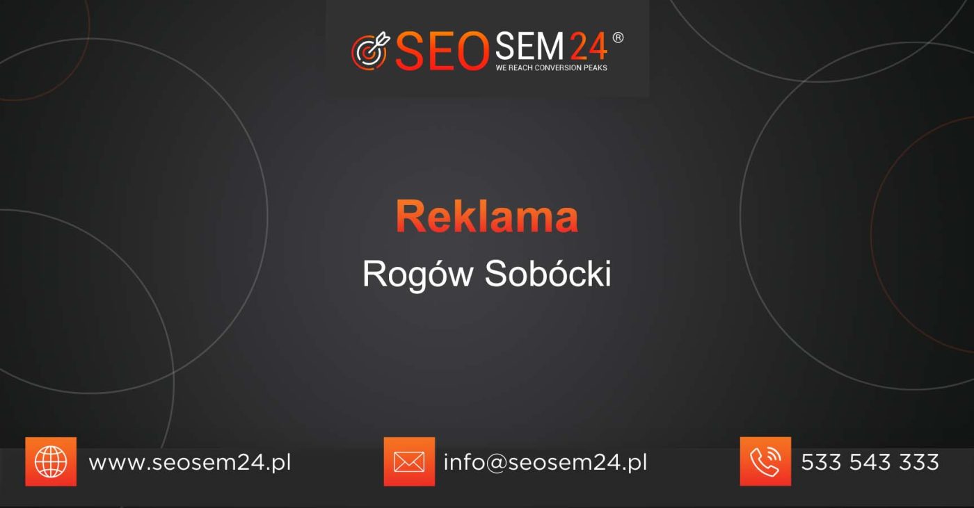 Reklama Rogów Sobócki